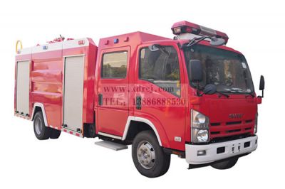 五十铃700P-3.5吨水罐消防车