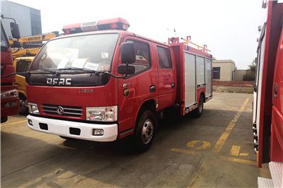 国庆70周年华诞期间东风国五3吨微小型消防车准备发往广东广州