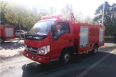 福田2吨16台微小型消防车准备发往江苏徐州